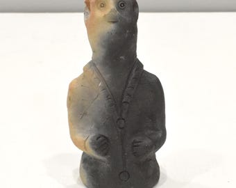 African Clay Ceramic People Statues Kenya