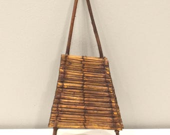African Kaeba Shaker Rattle Kenya Cane Musical Seed Shaker