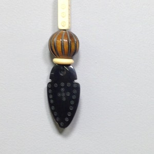 Indonesian Horn Bone Cord Necklace