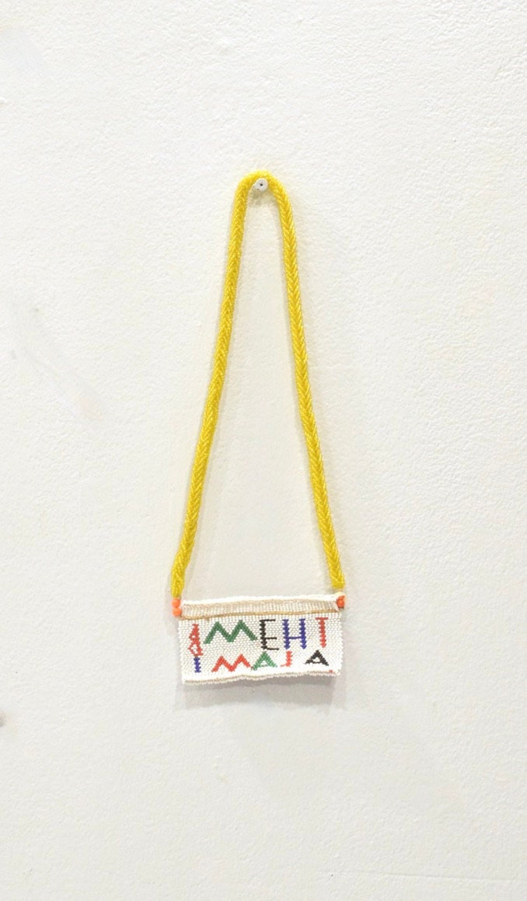 African Zulu Love Letter Beaded Necklace South Africa - Etsy