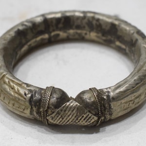 Bracelet Bedouin Silver Cuff Armlet Tribal Bracelet