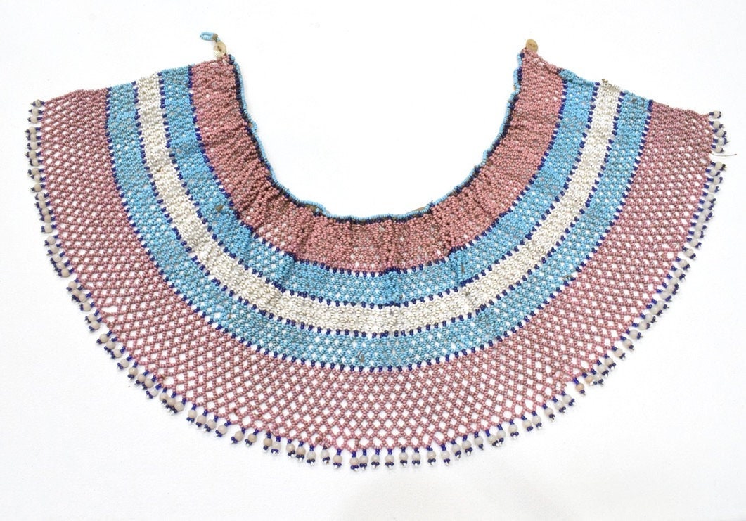 Beaded Tribal Drop Collar