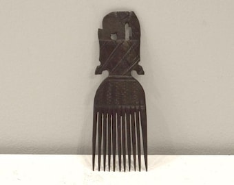 African Gogo Ebony Comb or Pic Tanzania