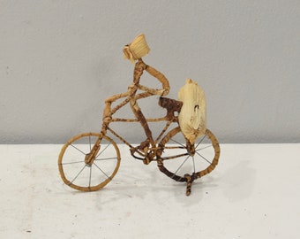 African Banana Fiber Bicycle Rider Kenya