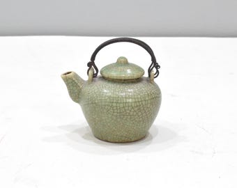 Ceramic Antique Teapot Laos Cambodia
