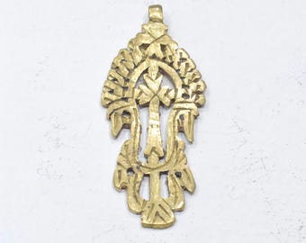 Ethiopian Gold Coptic Cross Tuareg Tribe North Africa