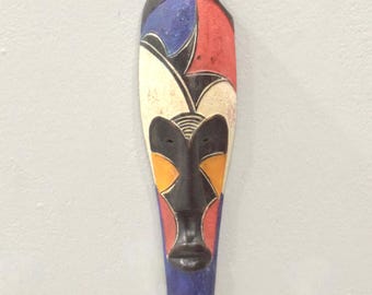 African Fang Tribe Passport Mask Gabon