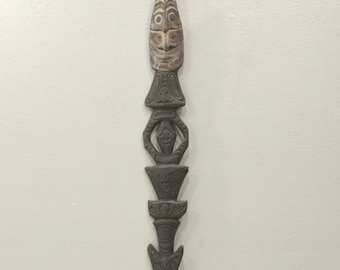 Papua New Guinea Ancestor Mask Black Water Lakes