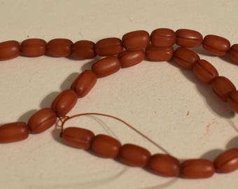 Beads Philippine Rust Buri Nut Beads 10mm