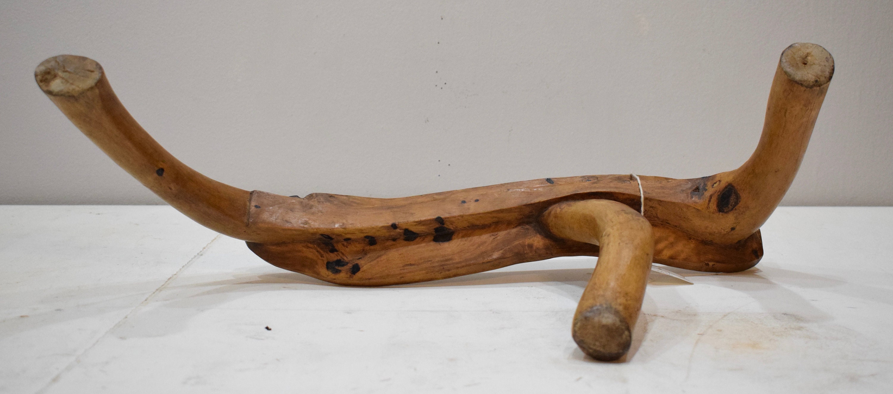 African Headrest Samburu Wood Travel Pillow Kenya 16