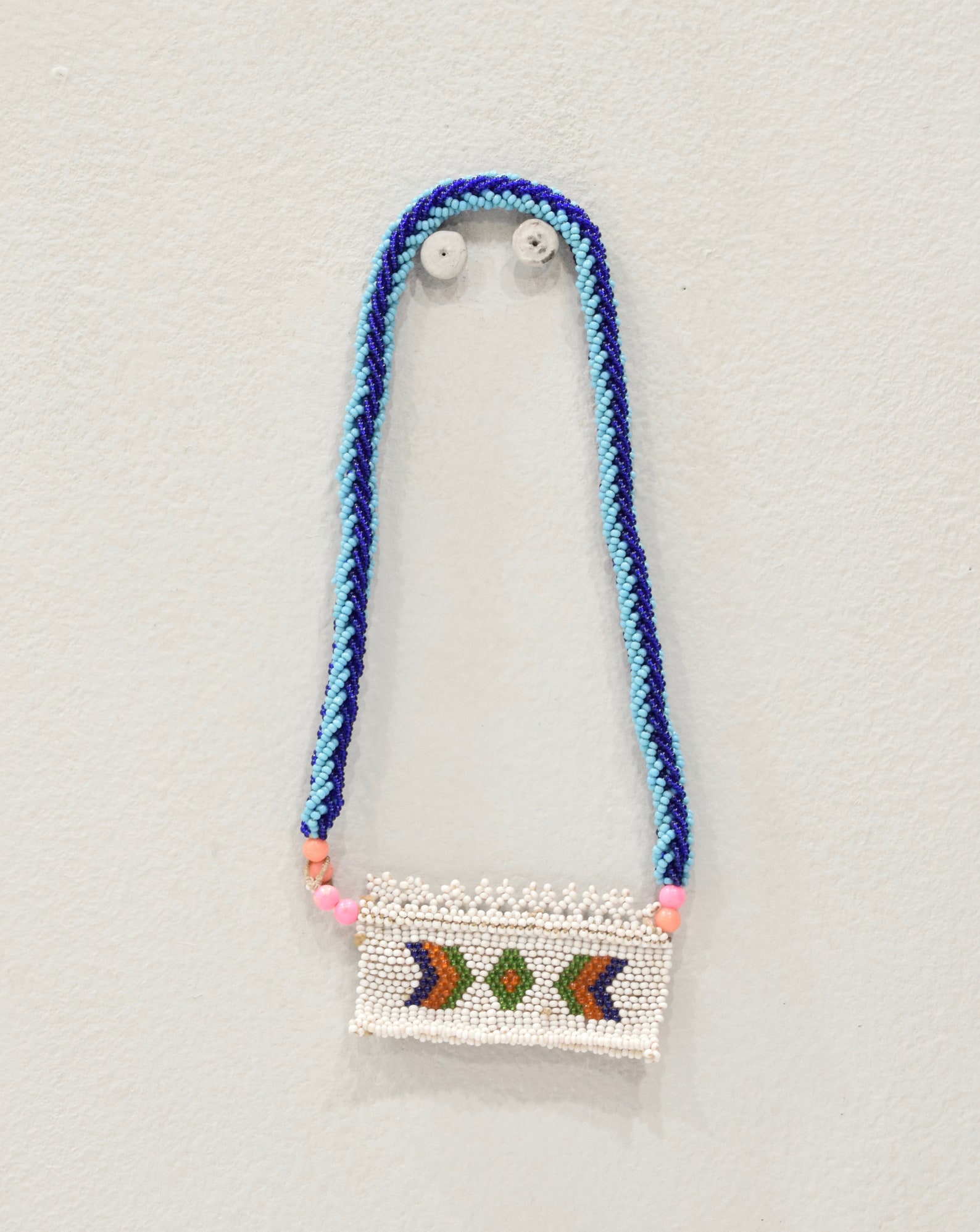 African Zulu Love Letter Beaded Square Necklace Poem Lovers | Etsy