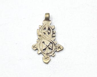 Ethiopian Silver Coptic Cross Tuareg Tribe North Africa