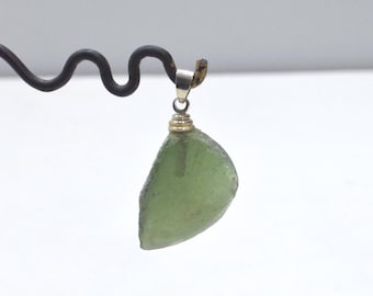 Roman Glass Chip Pendant
