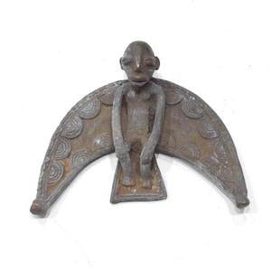 African Ashanti Metal Charm  Pendant Ghana