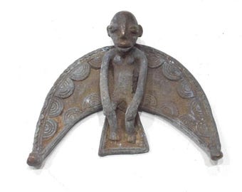 African Ashanti Metal Charm  Pendant Ghana