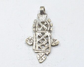 Ethiopian Silver Coptic Cross Tuareg Tribe North Africa