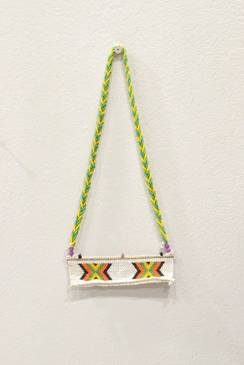 African Zulu Love Letter Beaded Necklace South Africa - Etsy