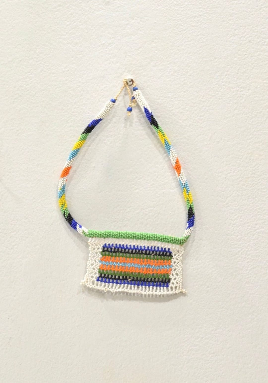 African Zulu Love Letter Beaded Necklace - Etsy