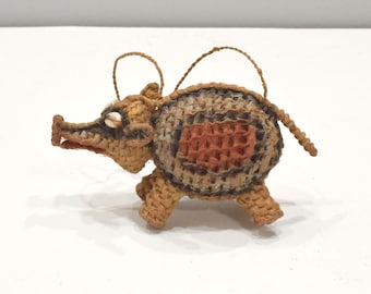 Papua New Guinea Woven Fiber Dream Spirit Pig Latmul Tribe