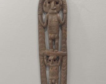 Papua New Guinea Ancestor Mask Black Water Lakes