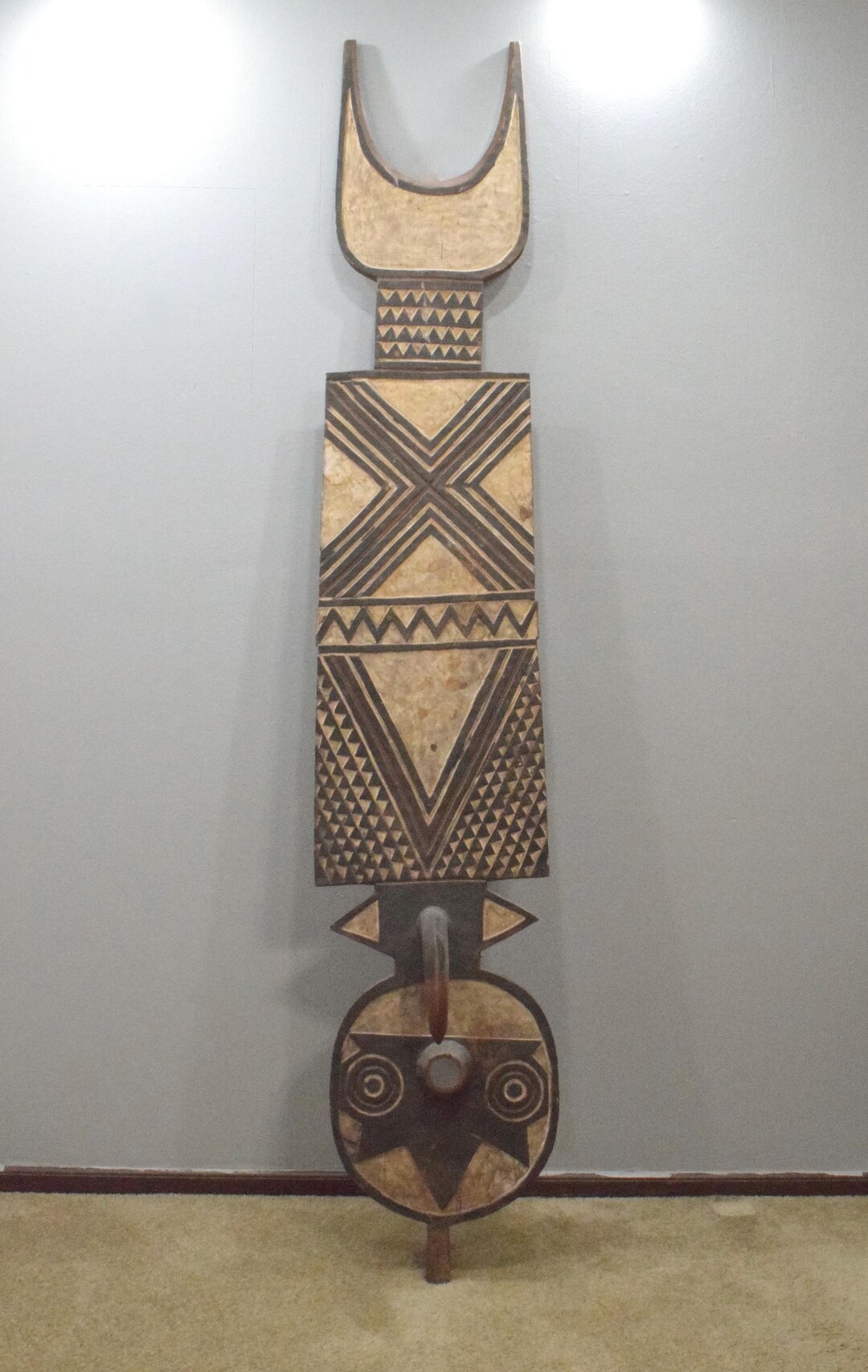African Mask Bobo Buni Plank Mask Burkina Faso - Etsy
