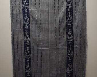 Java Indigo Blue Blanket Handmade Design Indigo Cloth