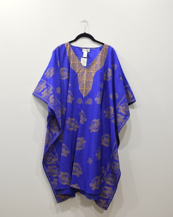 Shirt Royal Blue Dashiki - image 2