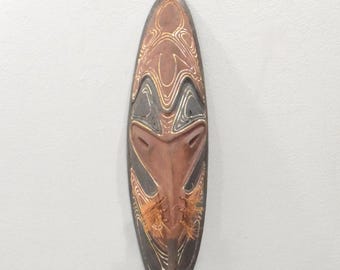 Mask Papua New Guinea Passam Sepik River Spirit Mask