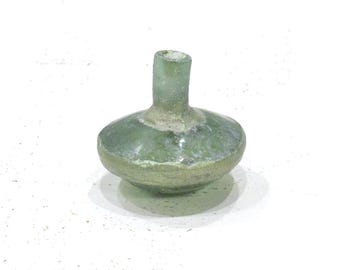 Ancient Roman Glass Bottle