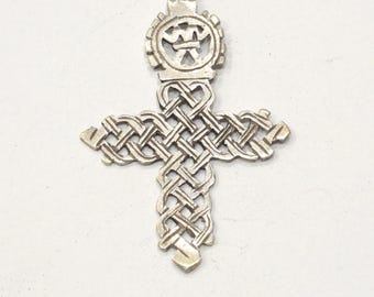 Ethiopian Silver Coptic Cross Tuareg Tribe North Africa