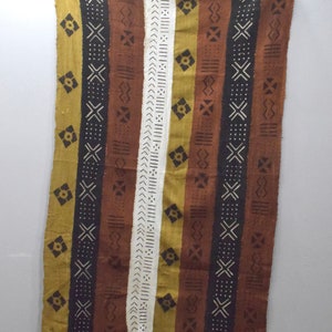 African Mudcloth Pattern Design Dogon Fabric Mudcloth