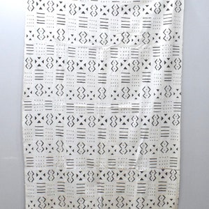 African Mudcloth Pattern Design Dogon Fabric Mudcloth
