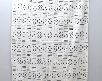 African Mudcloth Pattern Design Dogon Fabric Mudcloth