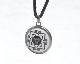 Pendant Spiritual Framed Picture Mandala