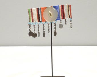 African Beaded Masai Choker Kenya