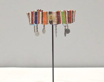 African Beaded Masai Choker Kenya