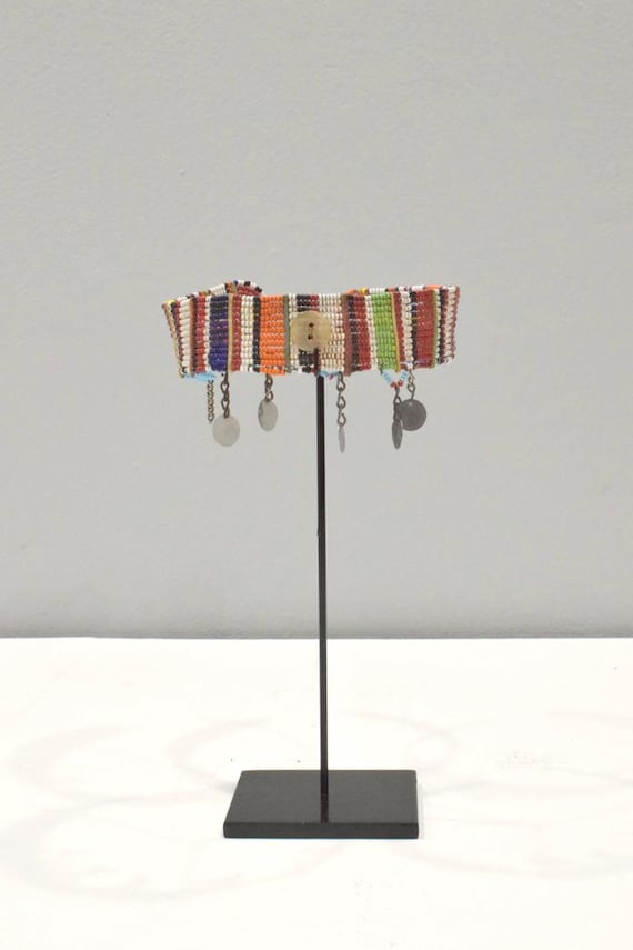African Beaded Masai Choker Kenya