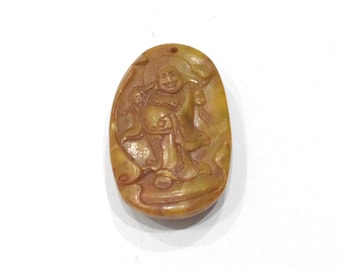 Chinese Jade Buddha Pendant