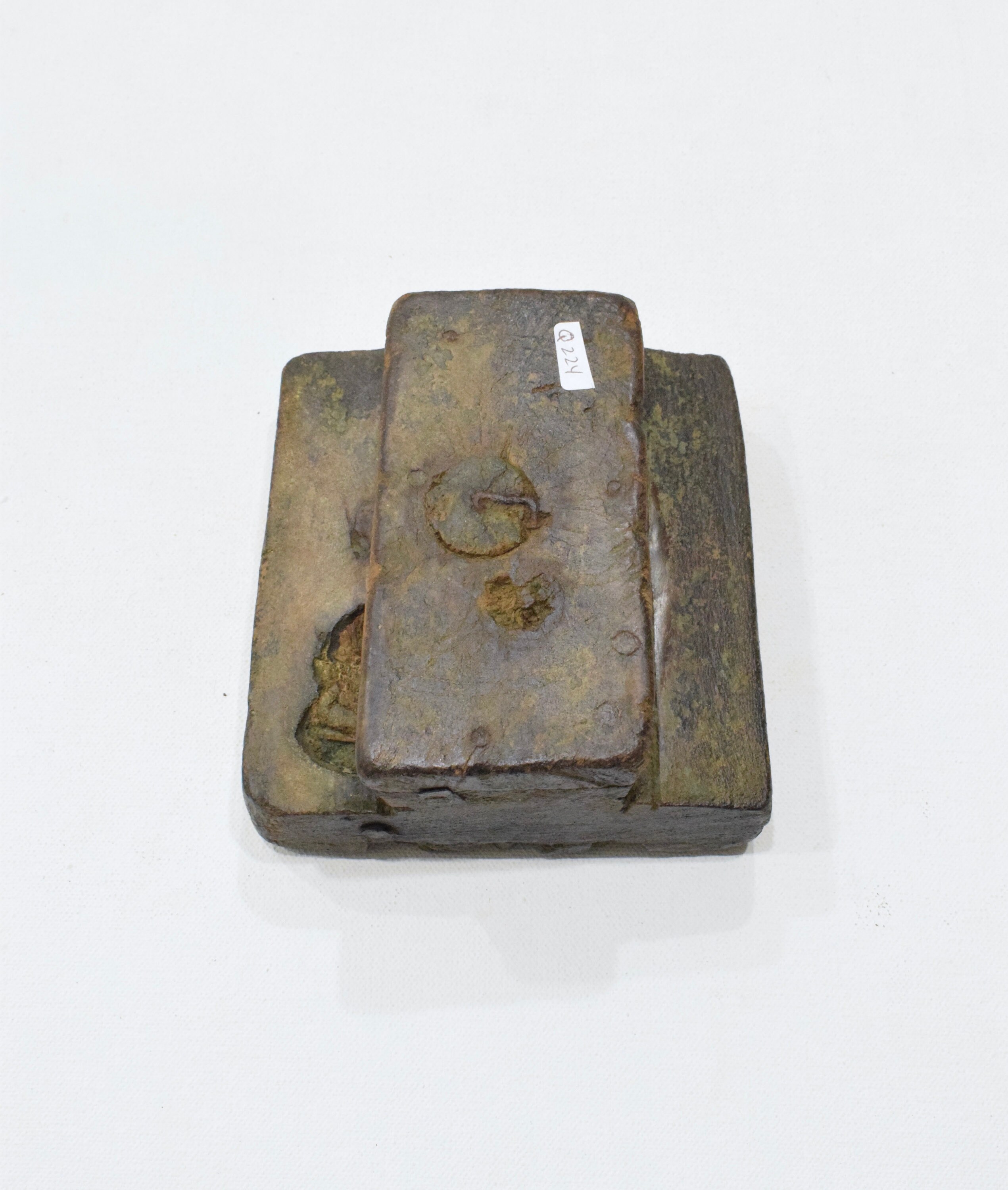 India Wood Block Ink Stamp Hand Carved Design