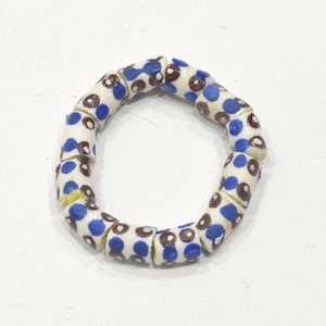 Afrikanische Krobo Glasperlen Armband Ghana Westafrika