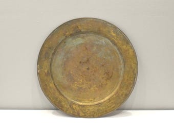 Cambodia Metal Ceremonial Offering Plate