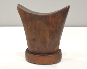 African Headrest Ethiopian Gurage Mens Wood Headrest