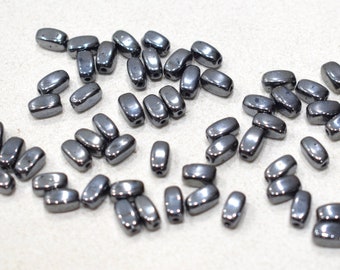 Beads Hematite Oval Beads 8mm