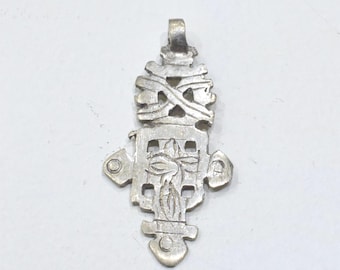 Ethiopian Silver Coptic Cross Tuareg Tribe North Africa