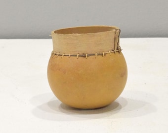 African Gourd Container Burkina Faso