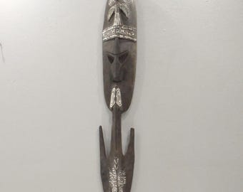 Mask Papua New Guinea Passam Sepik River Spirit Mask