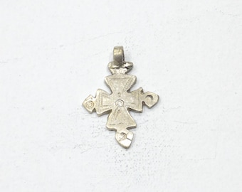 Ethiopian Silver Coptic Cross Tuareg Tribe North Africa