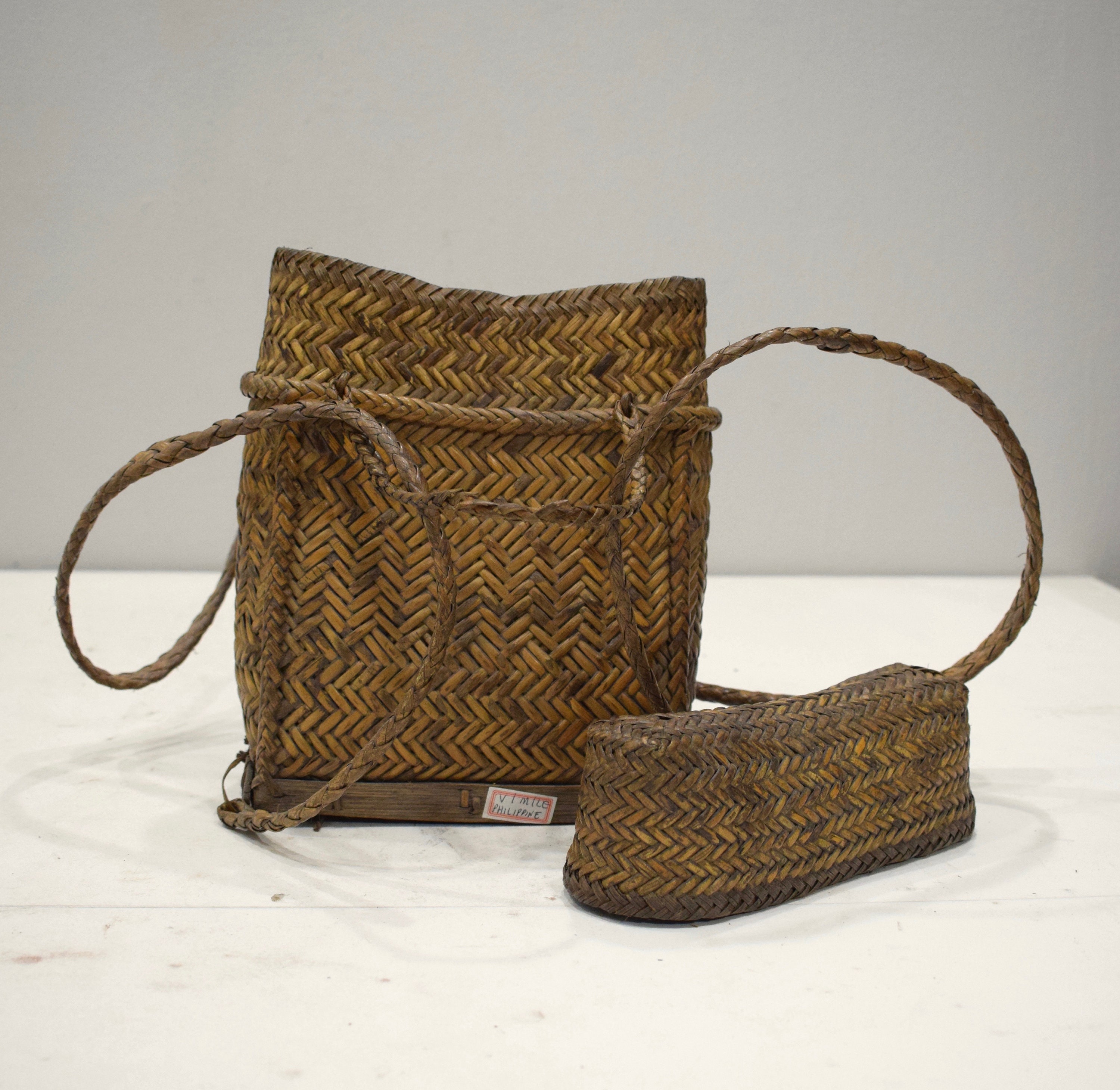 Backpack Philippines Bontoc Woven Plaited Rattan Backpack