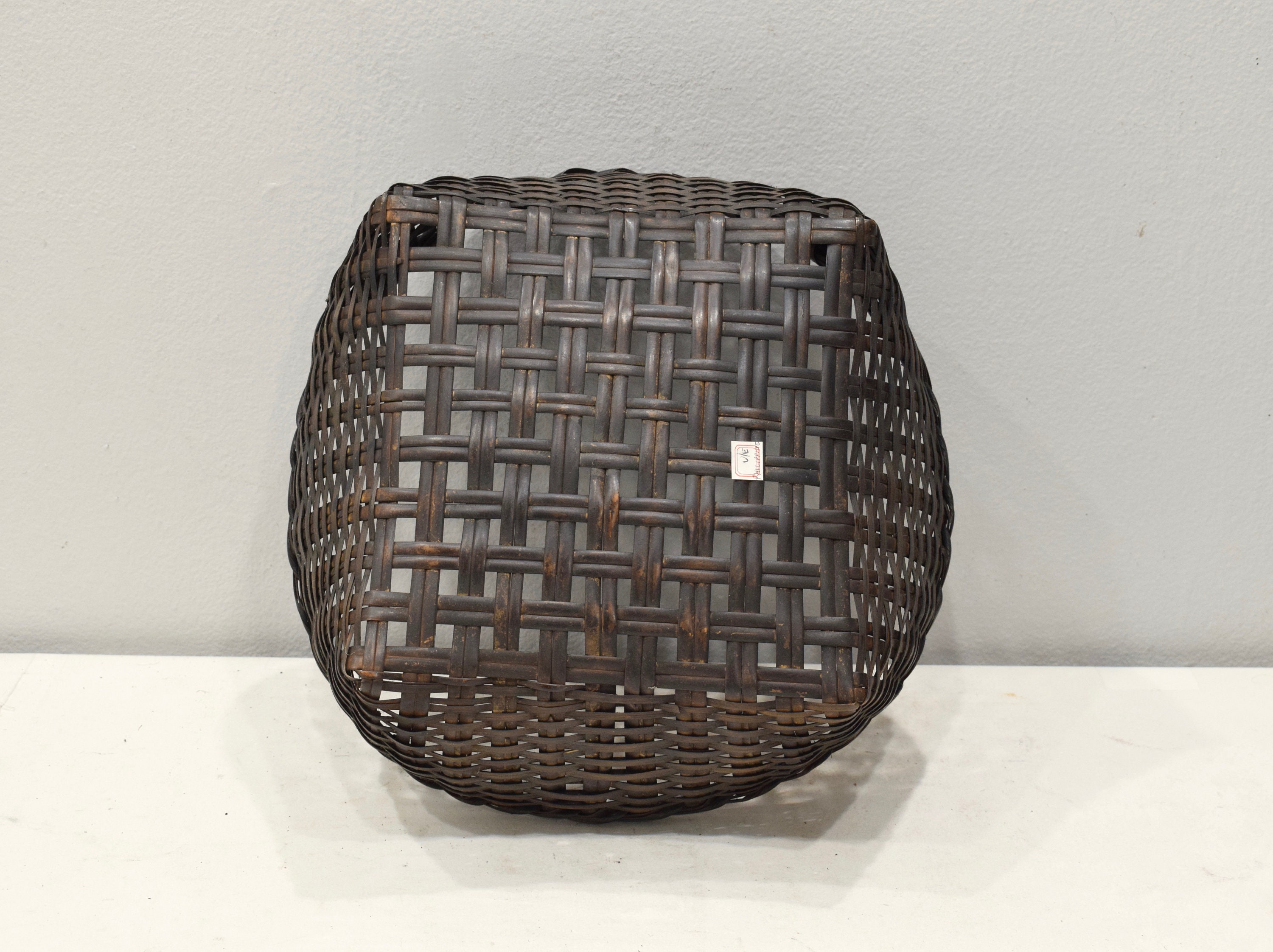 Basket Rattan Ifugao Philippines Woven Rattan Basket