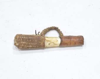 African Turkana Tribe Snuff Container Kenya